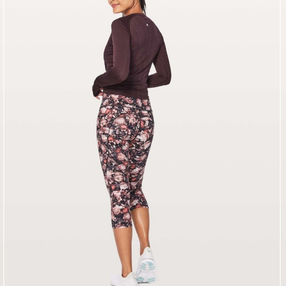 Lululemon Fast & Free Crop II Nulux 19"